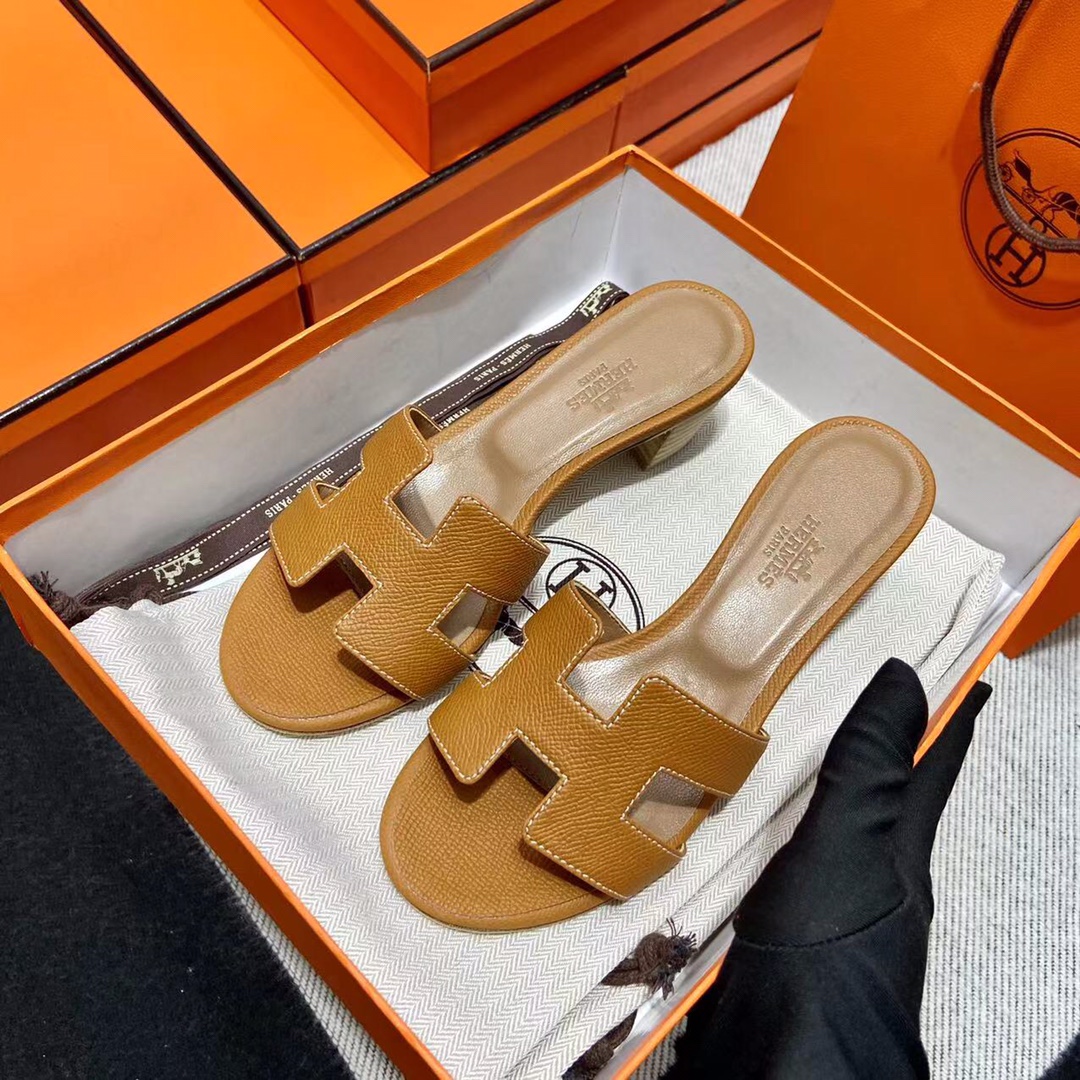 에르메스 올수공 오아시스 슬리퍼 샌들 앱송 58